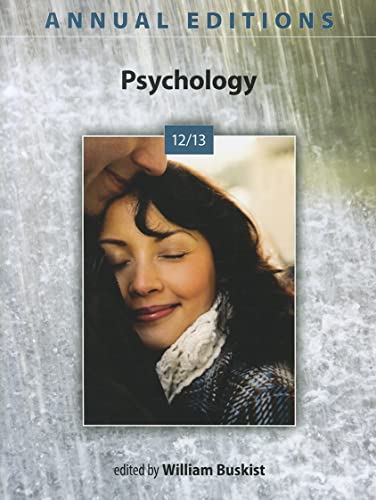 Psychology 12/13 by Buskist, William, editor