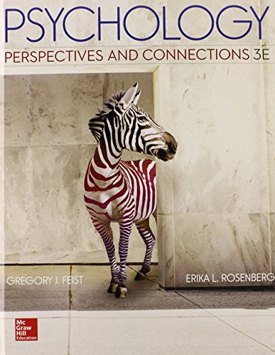 Psychology: perspectives and connections - 9780077861872
