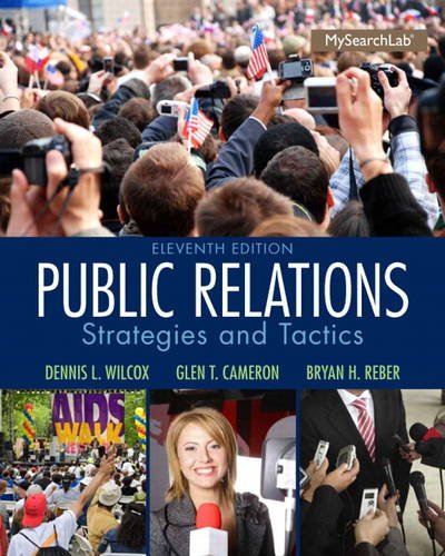 Public Relations: Strategies and Tactics - 11th Edition