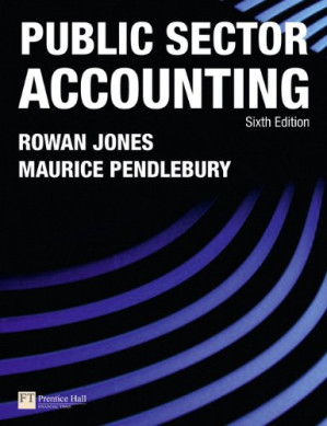 Public sector accounting - Rowan Jones; M  W Pendlebury