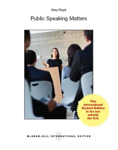Public speaking matters - 9781259253911