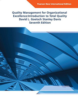 Quality Management for Organizational Excellence: Introduction to Total Quality - David L. Goetsch, Stanley Davis - 9780132558983-1