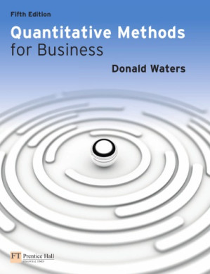 Quantitative methods for business - Waters, C. Donald J