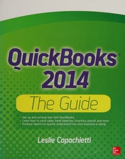 QuickBooks 2014: the guide - 9780071824712