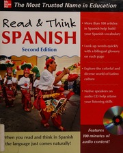 Read & think Spanish - 9780071797580