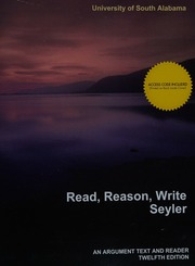 Read, Reason, Write Seyler - 9781264845729