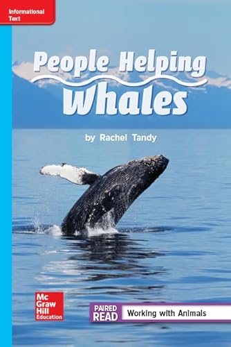 Reading Wonders Leveled Reader People Helping Whales: On-Level Unit 1 Week 4 Grade 2 (ELEMENTARY CORE READING) - 9780021189922
