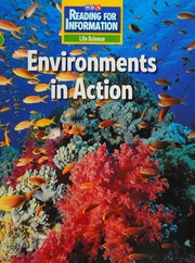 Reading for Information - Approaching Student Reader, Life - Environments in Action - Grade 3
