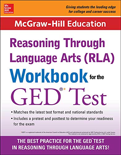 Reasoning through language arts (RLA) workbook for the GED test
