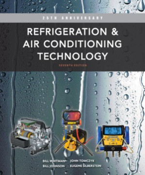 Refrigeration and Air Conditioning Technology, 7th edition By Bill Whitman, Bill Johnson