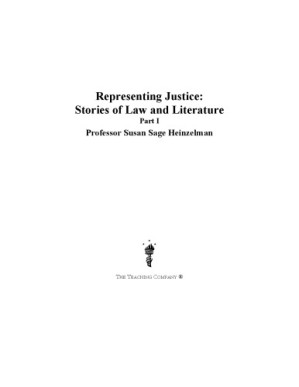 Representing justice : stories of law and literature