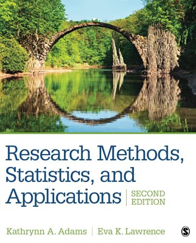 Research Methods, Statistics, and Applications - 2nd Edition