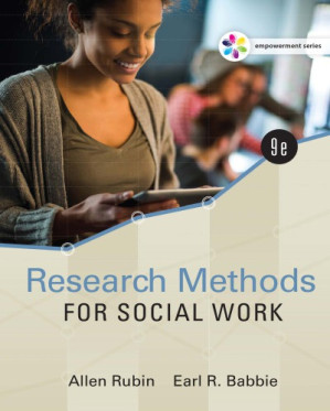 Research Methods for Social Work By Allen Rubin; Earl R. Babbie - 9781305633827