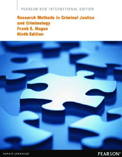 Research Methods in Criminal Justice and Criminology: Pearson New International Edition - Frank Hagan