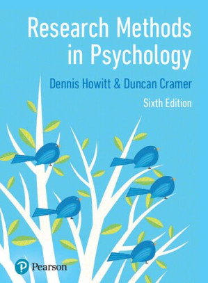 Research Methods in Psychology - Dennis Howitt, Duncan Cramer - 9782019046996
