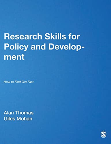 Research Skills for Policy and Development: How to Find Out Fast (Published in association with The Open University)