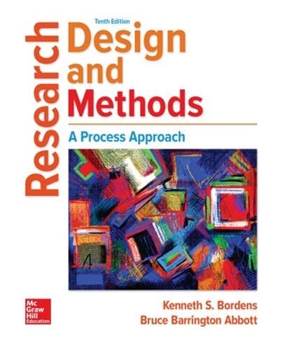 Research design and methods: a process approach
