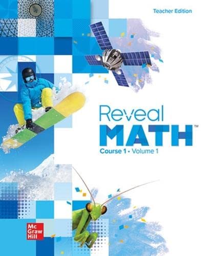 Reveal Math Course 1, Interactive Student Edition, Volume 2 - 9780078997204