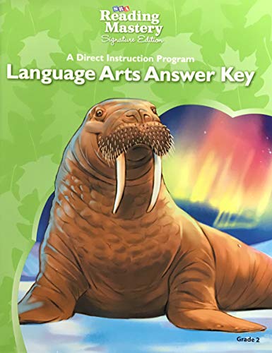 SRA reading mastery signature edition. Grade 2