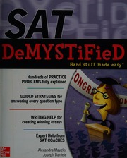 Sat Demystified by Mayzler, Alexandra; Daniele, Joseph