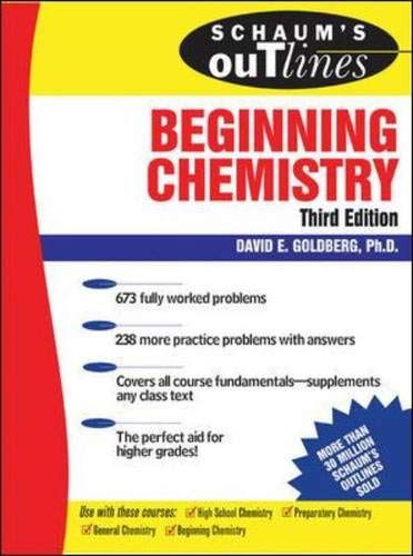 Schaum's Outline of Beginning Chemistry, 3rd ed (Schaum's Outline Series)