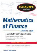 Schaum's Outline of Mathematics of Finance, Second Edition (Schaum's Outlines) By Brown, Robert, Zima, Petr