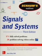 Schaum's outlines signals and systems