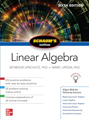 Schaum's outlines. Linear algebra