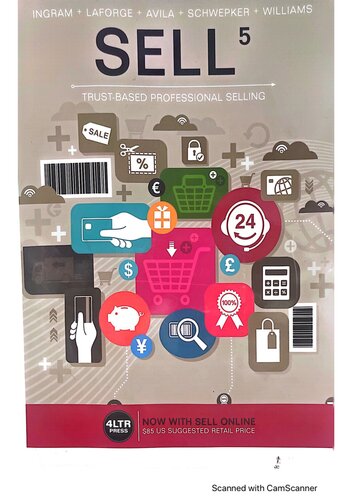 Sell 5th edition By Thomas N. Ingram; Raymond (Buddy) W. LaForge; Ramon A Avila