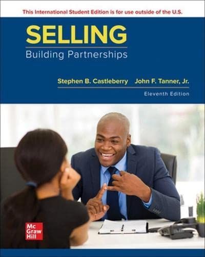 Selling: Building Partnerships - 9781265082291
