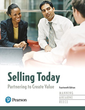 Selling Today - Barry L Reece, Gerald Manning, and Michael Ahearne