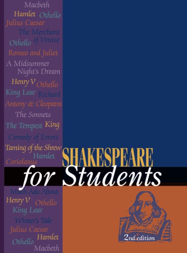 Shakespeare for Students: Set Critical Interpretations of Shakespeare's Plays and Poetry By Hacht, Anne Marie