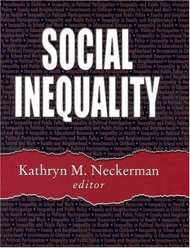 Social Inequality by Kathryn Neckerman (editor)