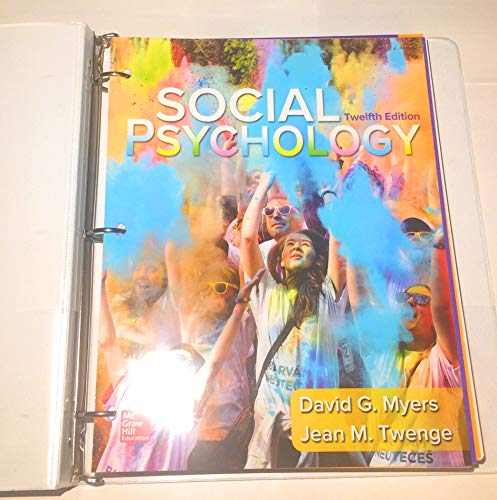 Social Psychology - 9780077861971