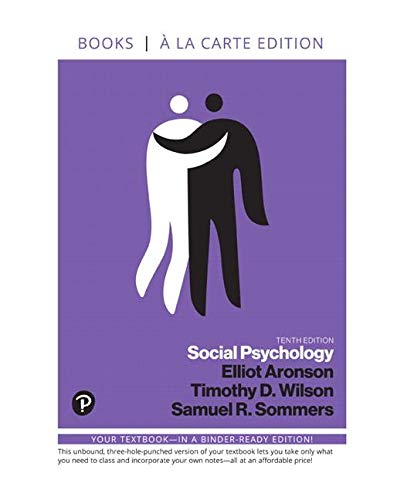 Social Psychology - 9780134700663