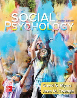 Social Psychology By David G. Myers, Jean M. Twenge