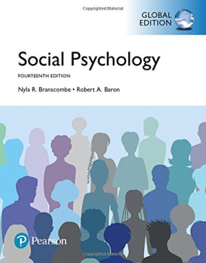 Social Psychology, Global Edition - Nyla R. Branscombe, Robert A. Baron