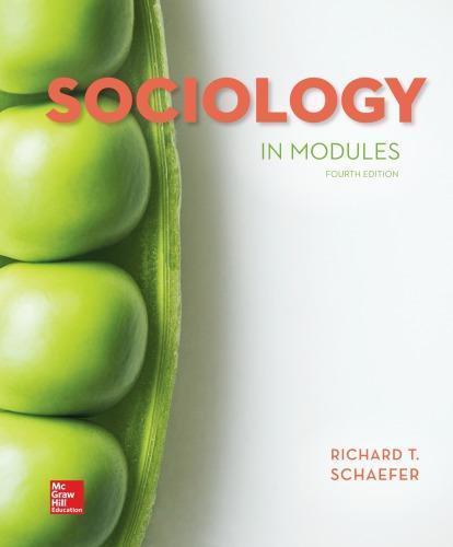 Sociology In Modules 4Th Edition