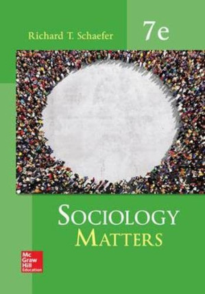 Sociology Matters.7e By Richard T. Schaefer