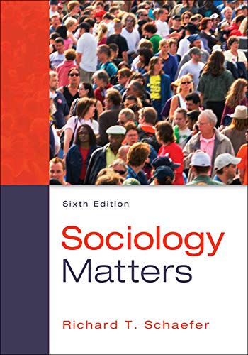 Sociology matters - 6th Edition