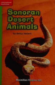 Sonoran Desert Animals (Grade 2 Reading)