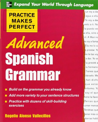 Spanish Grammar advanced by Alonso Vallecillos, Rogelio