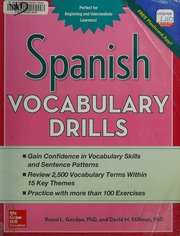 Spanish vocabulary drills - 9780071805018