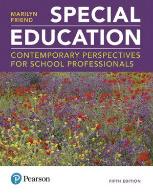 Special Education: Contemporary Perspectives for School Professionals - Marilyn Friend