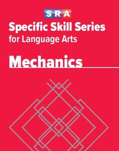 Sss Lang Arts Mechanics Lev G by Sra