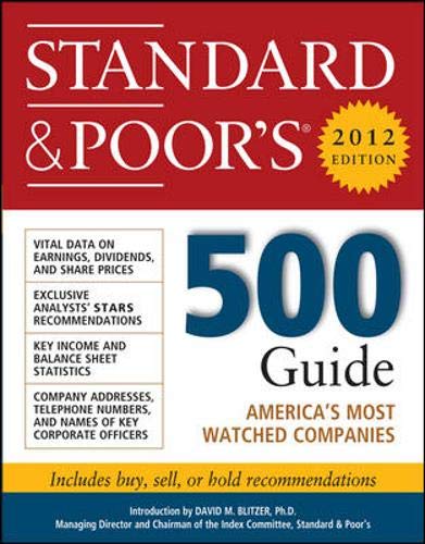 Standard & Poor's 500 guide by Standard and Poor's Corporation