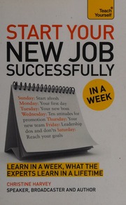 Start your new job successfully in a week