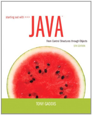 Starting Out with Java: From Control Structures through Objects - Tony Gaddis - 9780132855839-1