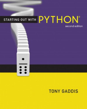 Starting Out with Python, 2nd Edition - Tony Gaddis