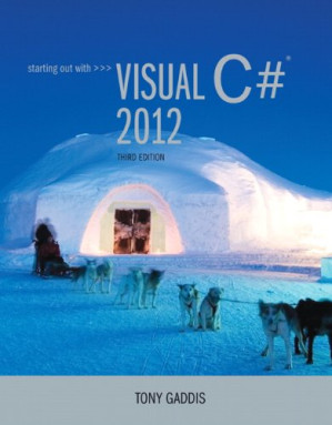 Starting out with Visual C# - Tony Gaddis - 9781292061191-1